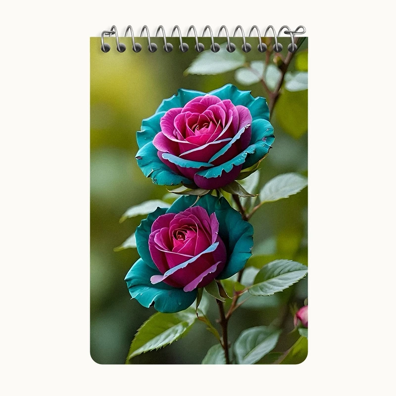 دفتر یادداشت 50 برگ خندالو طرح گل کد F12681