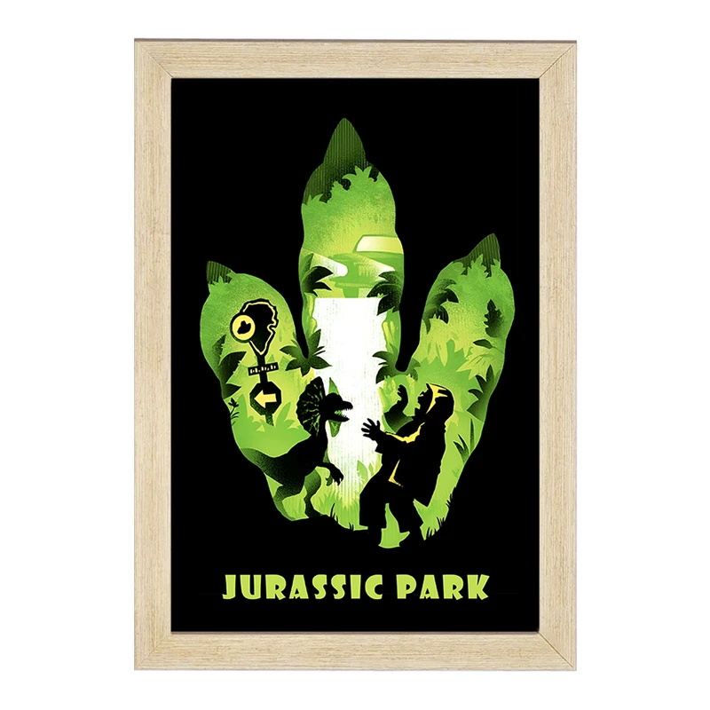 تابلو خندالو طرح ژوراسیک (Jurassic Park) کد F13775