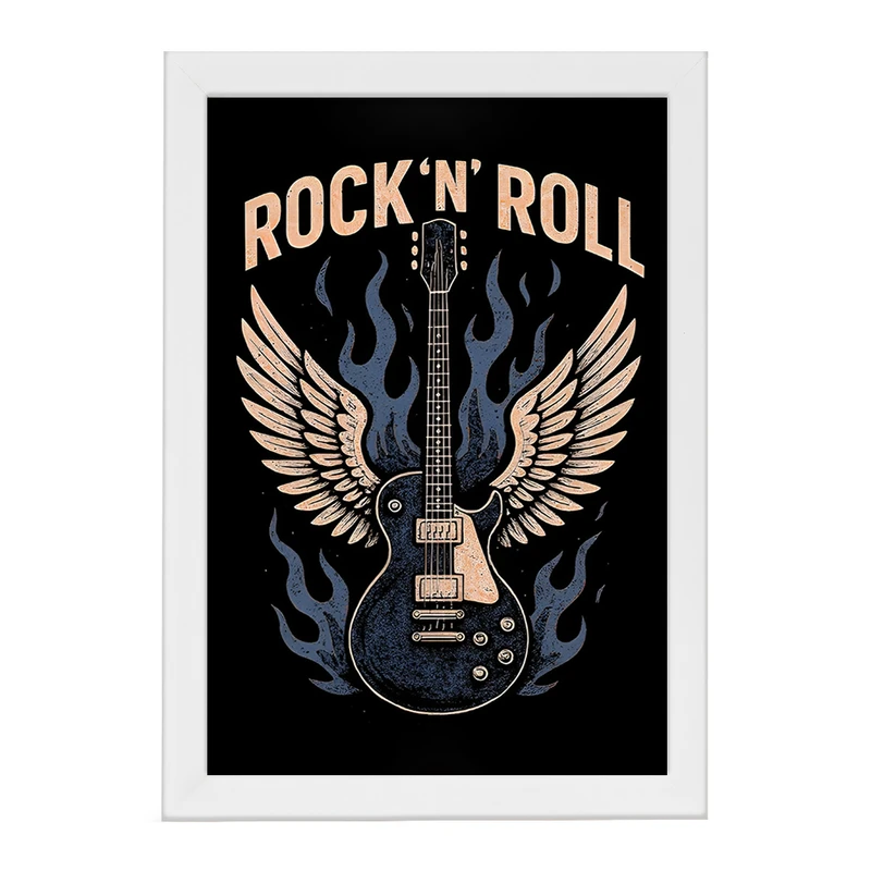 تابلو خندالو طرح راک اَند رول (Rock And Roll) کد F14183