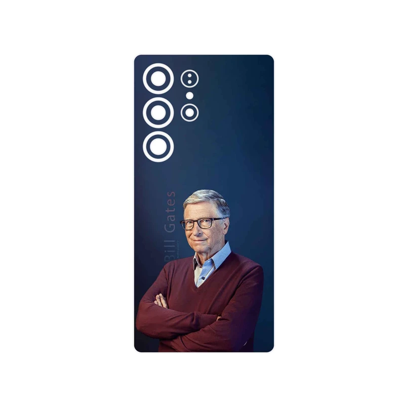 برچسب پوششی ماهوت مدل Bill_Gates مناسب برای گوشی موبایل سامسونگ Galaxy S25 Ultra