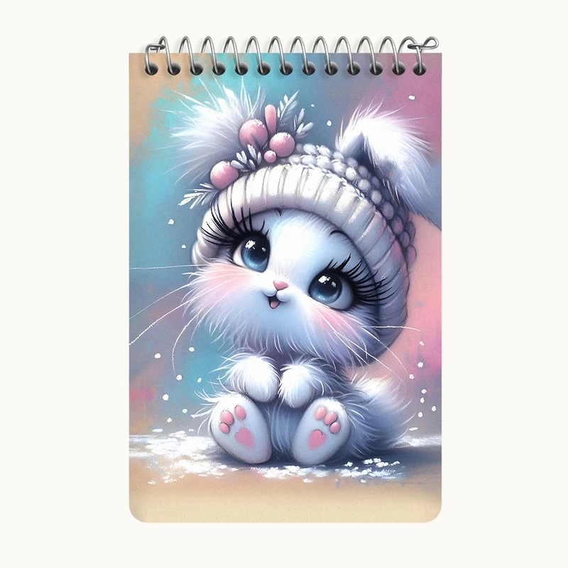 دفتر یادداشت 50 برگ خندالو طرح خرگوش کیوت کد F7151