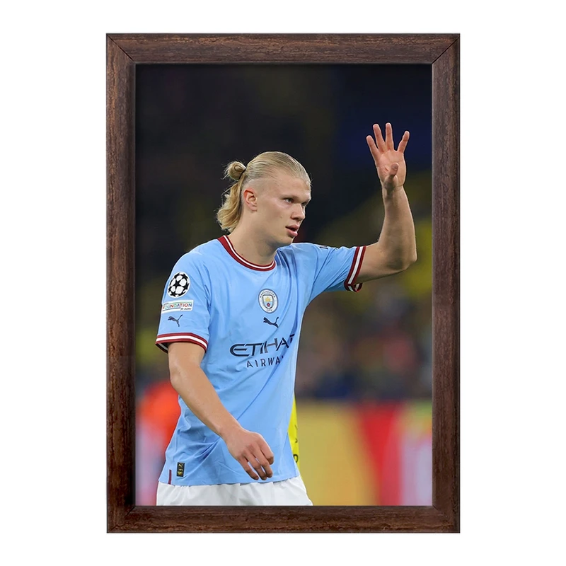 تابلو خندالو طرح ارلینگ هالند (Erling Haaland) کد 36369