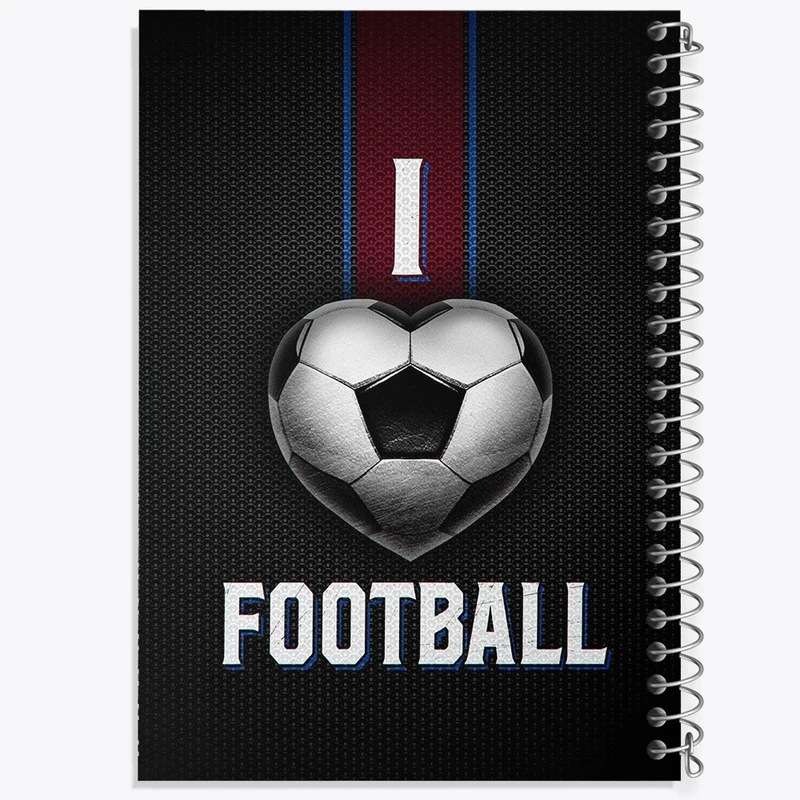 دفتر طراحی 50 برگ خندالو طرح فوتبال Football کد 25981
