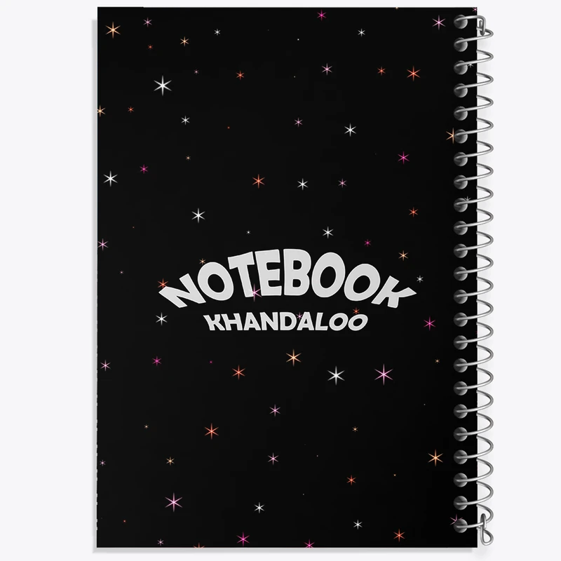 دفتر مشق 100 برگ خندالو طرح مدرن کد N7625