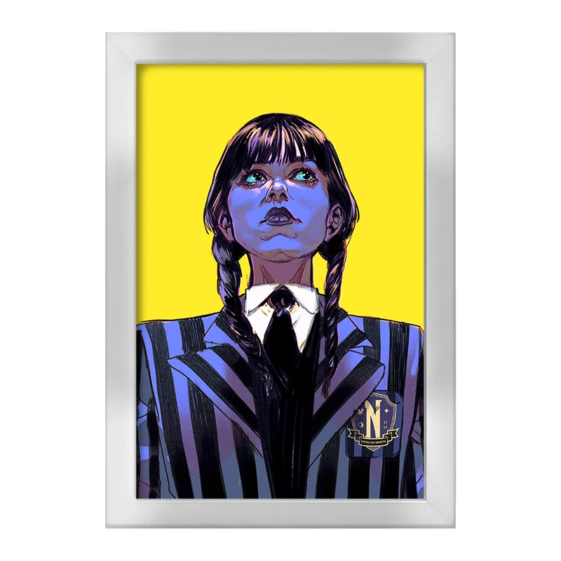 تابلو خندالو طرح ونزدی (Wednesday) کد F406