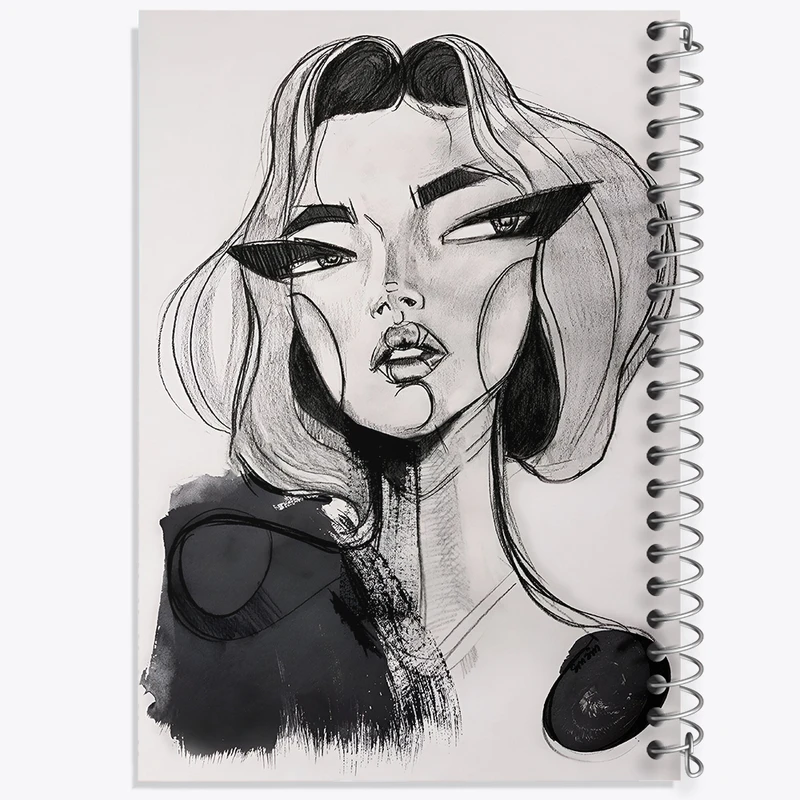 دفتر نقاشی 50 برگ خندالو طرح دخترانه کد F10818