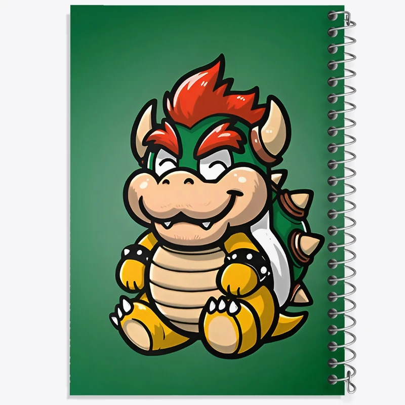 دفتر طراحی 50 برگ خندالو طرح سوپر ماریو (Super Mario) کد F9428