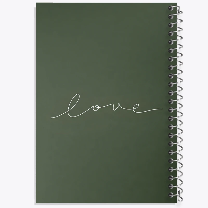 دفتر مشق 50 برگ خندالو طرح Love کد F3658