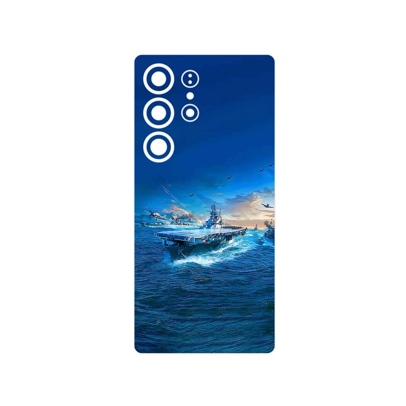 برچسب پوششی ماهوت مدل Warship مناسب برای گوشی موبایل سامسونگ Galaxy S25 Ultra