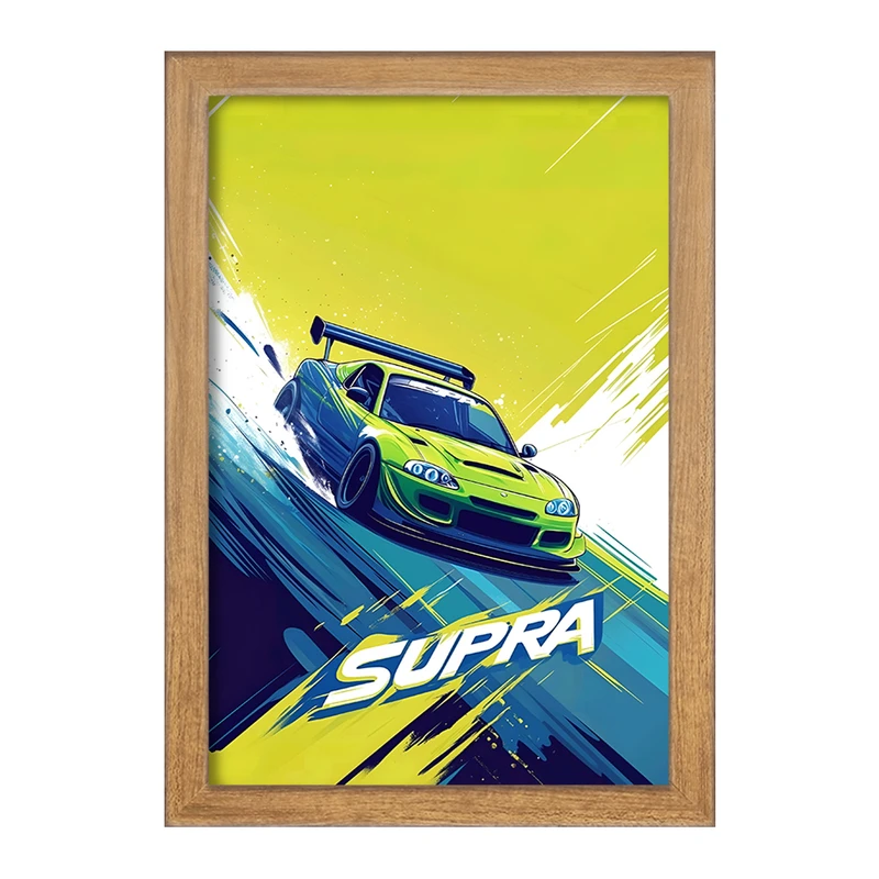 تابلو خندالو طرح تویوتا (Toyota Supra) کد F13741