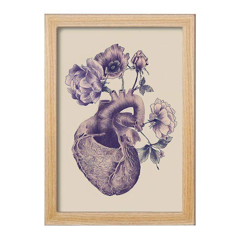 تابلو خندالو طرح قلب (Heart) کد F14049