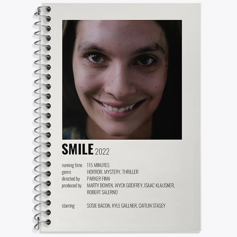 دفتر نت موسیقی 50 برگ خندالو طرح لبخند (Smile) کد F13070