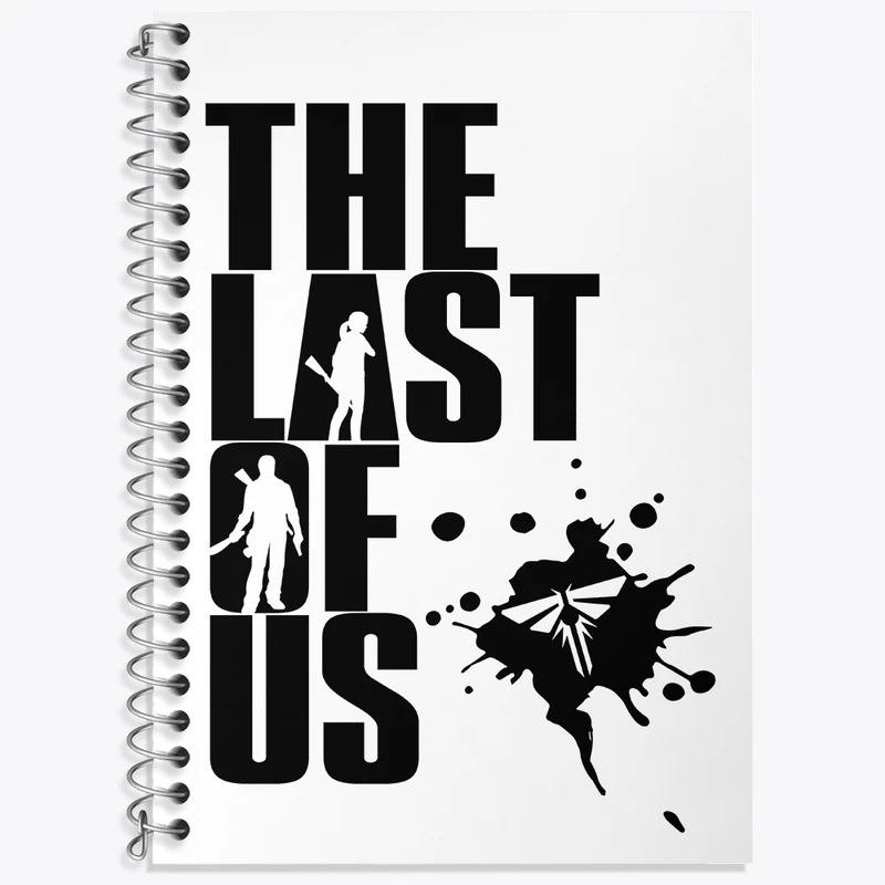 دفتر نت موسیقی 50 برگ خندالو طرح (The Last Of Us) آخرین بازمانده از ما کد N9319