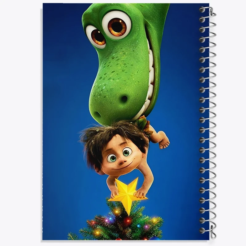 دفتر شطرنجی 50 برگ خندالو طرح دایناسور خوب کد F9812