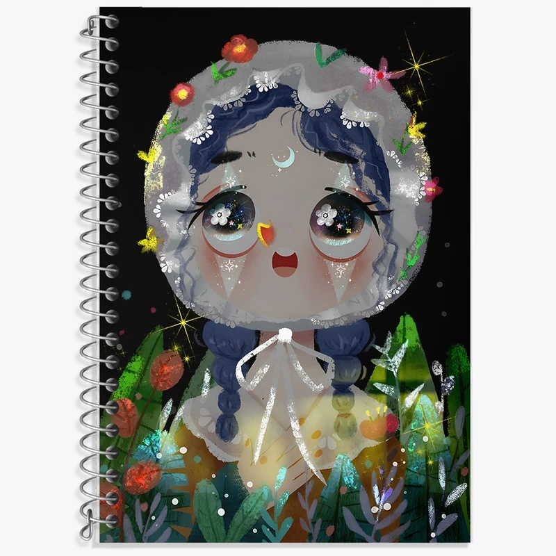 دفتر لغت 50 برگ خندالو طرح دخترانه کد F11737