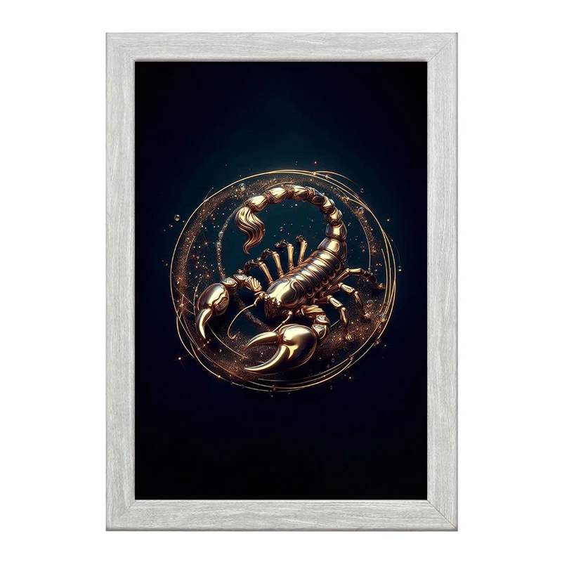 تابلو خندالو طرح ماه تولد آبان (عقرب) کد F2897