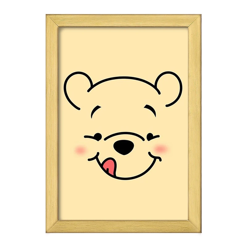 تابلو خندالو طرح خرس پو Winnie The Pooh  کد 1591