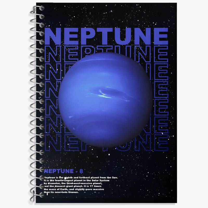 دفتر نت موسیقی 50 برگ خندالو طرح سیاره ی نپتون کد F4588