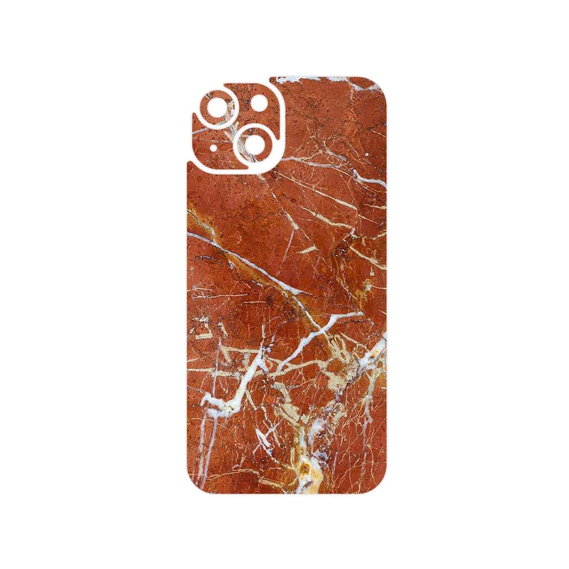 برچسب پوششی ماهوت مدل Red Marble مناسب برای گوشی موبایل اپل iPhone 14