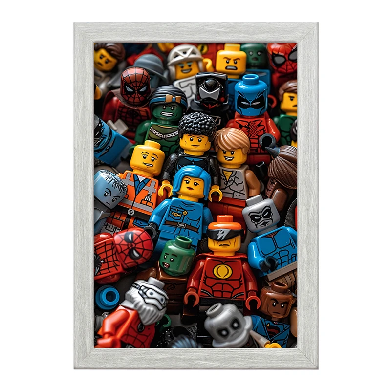 تابلو خندالو طرح لگو (Lego) کد F4219