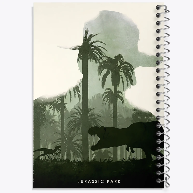 دفتر لیست خرید 50 برگ خندالو طرح ژوراسیک (Jurassic Park) کد F13785