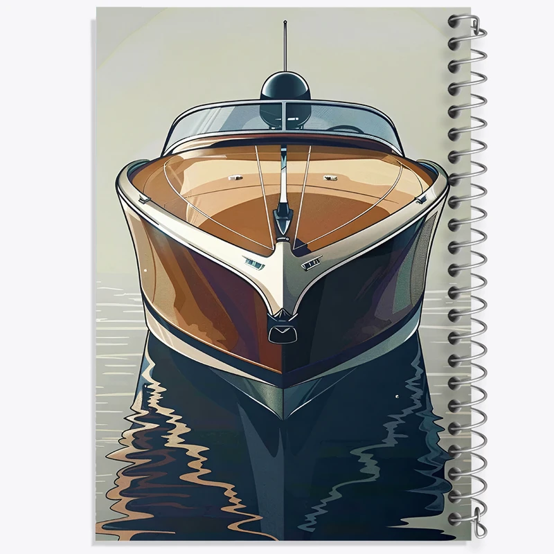 دفتر نقاشی 50 برگ خندالو طرح قایق کد F10855