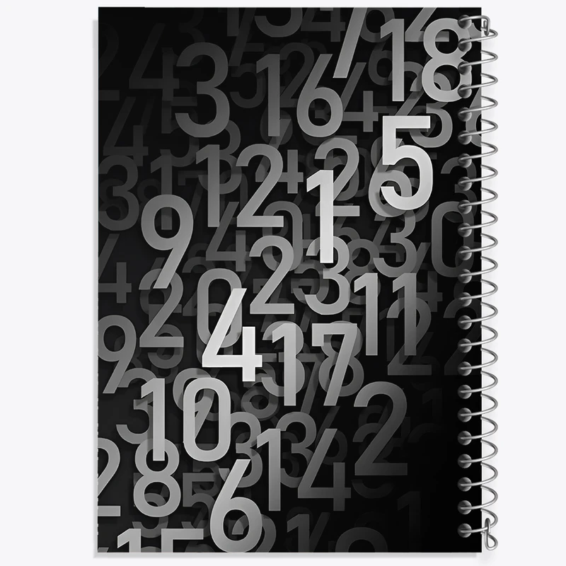 دفتر مشق 50 برگ خندالو طرح اعداد و ریاضی کد N7094