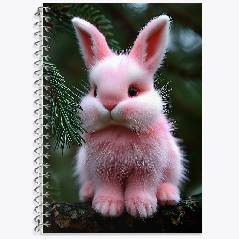 دفتر لغت 50 برگ خندالو طرح خرگوش بامزه کد F9901