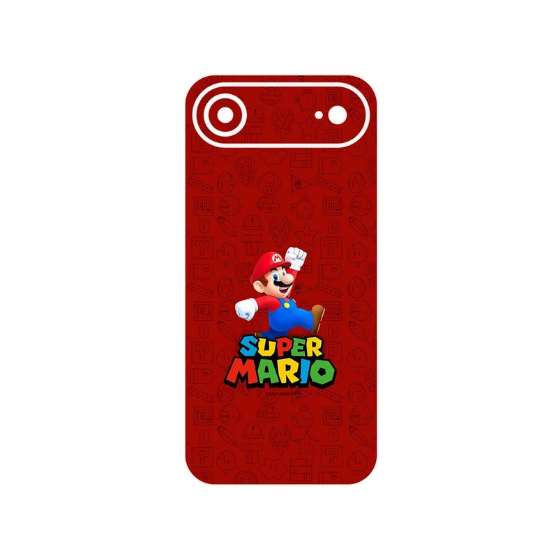 برچسب پوششی ماهوت مدل Super_Mario_Game مناسب برای گوشی موبایل اپل iPhone 17 Air