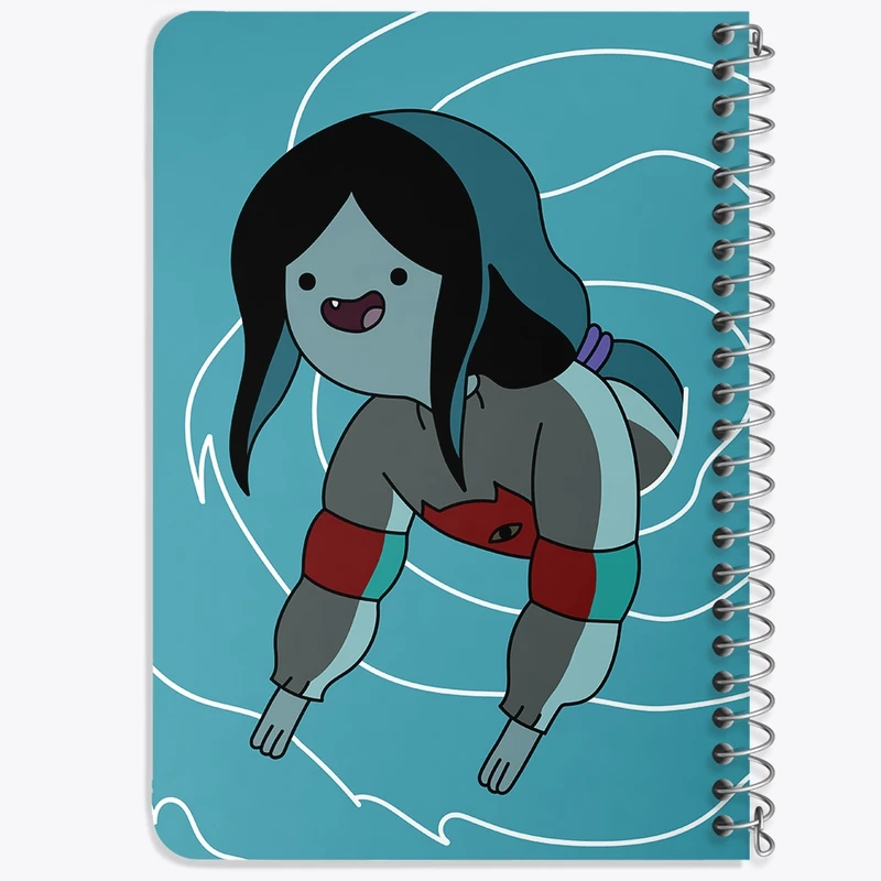 دفتر یادداشت 50 برگ خندالو طرح مارسلین وقت ماجراجویی Adventure Time کد 20802