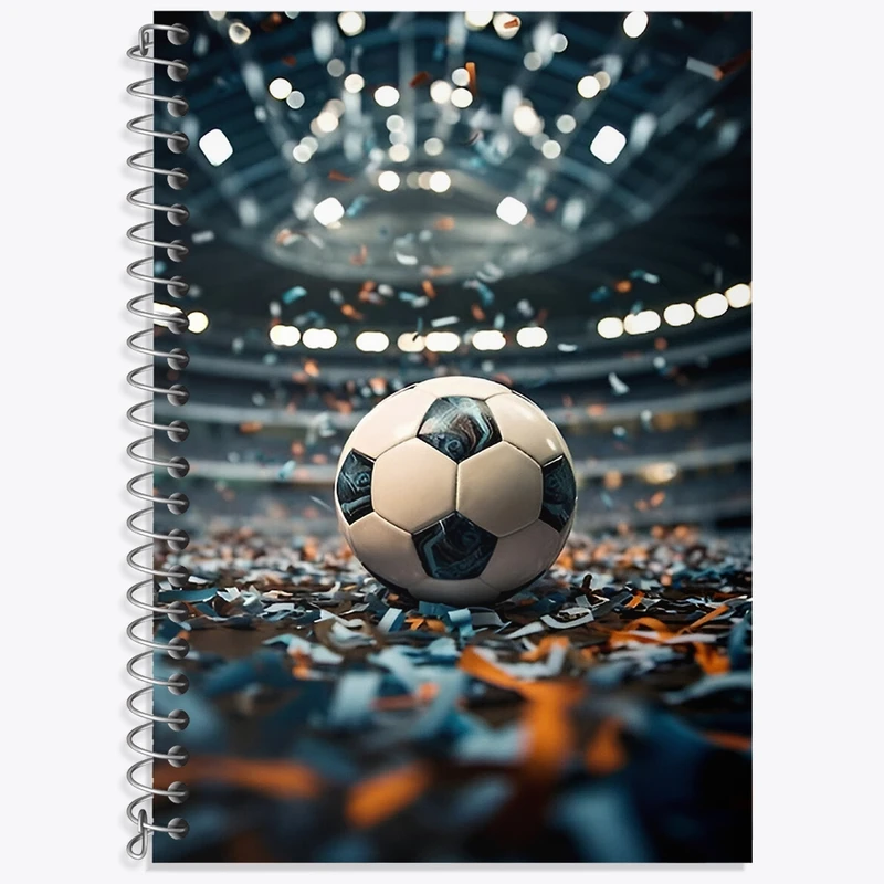 دفتر لغت 50 برگ خندالو طرح فوتبالی کد F4627