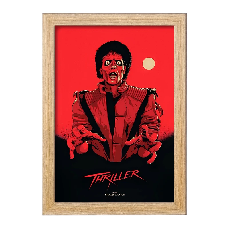 تابلو خندالو طرح مایکل جکسون (Michael Jackson) کد F13549