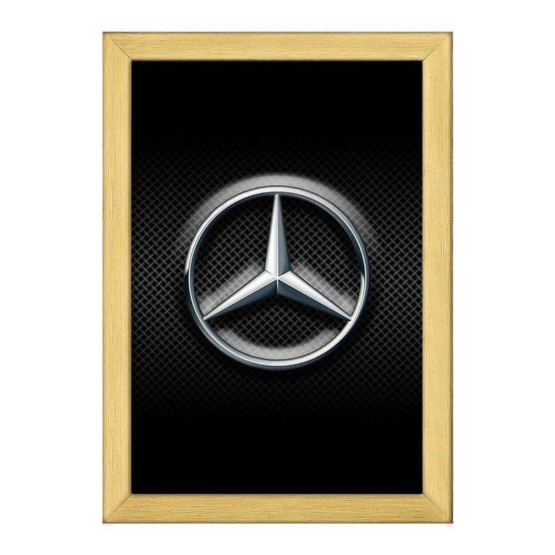 تابلو خندالو طرح مرسدس بنز Mercedes Benz  کد 23501