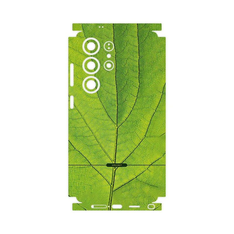برچسب پوششی ماهوت مدل Leaf_Texture-FullSkin مناسب برای گوشی موبایل سامسونگ Galaxy S25 Ultra