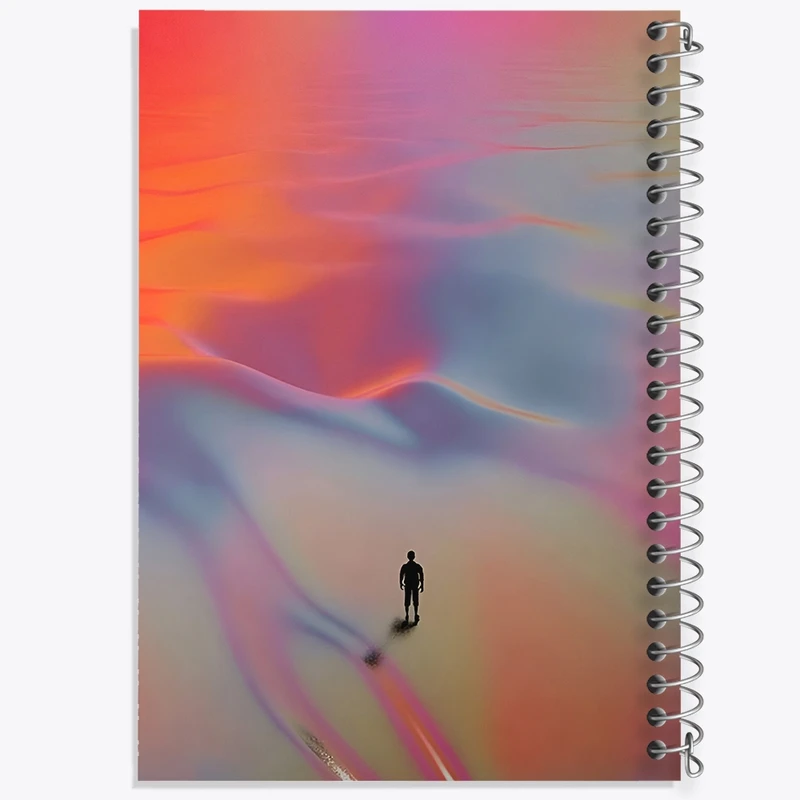 دفتر ژورنال نویسی 50 برگ خندالو مدل نقطه ای طرح مفهومی کد F4065