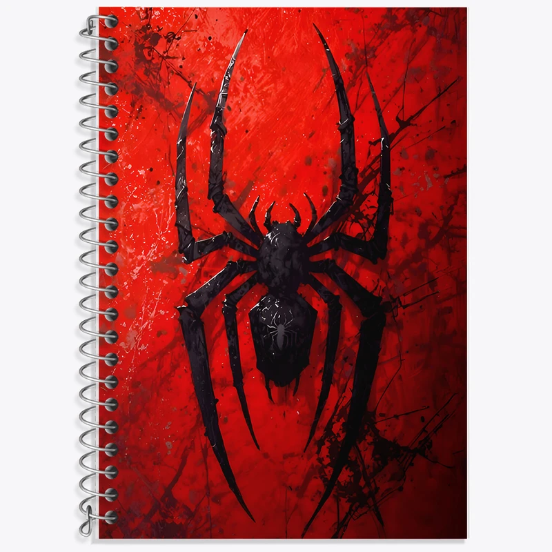 دفتر نت موسیقی 50 برگ خندالو طرح مرد عنکبوتی کد F9136