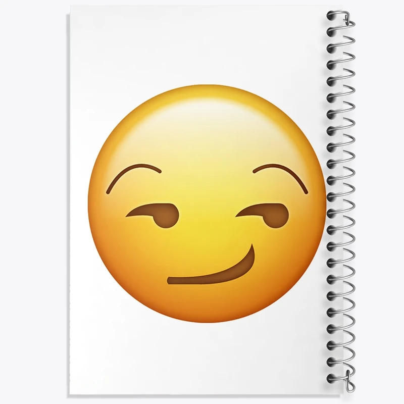 دفتر طراحی 50 برگ خندالو طرح ایموجی کد 24655