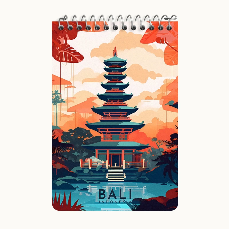 دفتر یادداشت 50 برگ خندالو طرح بالی کد F10441