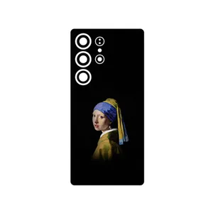 MAHOOT Girl with a Pearl Earring of Vermeer Cover Sticker for Samsung Galaxy S25 Ultra