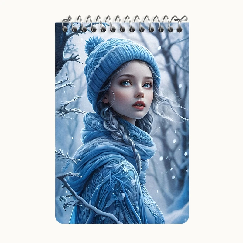 دفتر یادداشت 50 برگ خندالو طرح دخترانه کد F9024