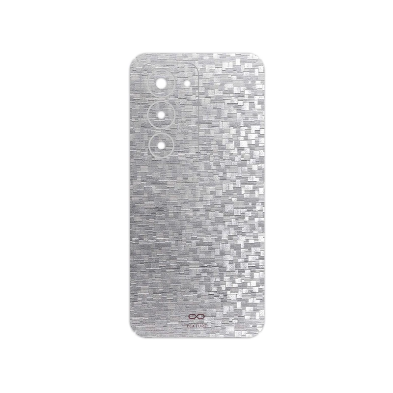 برچسب پوششی ماهوت مدل Silver-Silicon مناسب برای گوشی موبایل شیائومی Redmi 15 4G