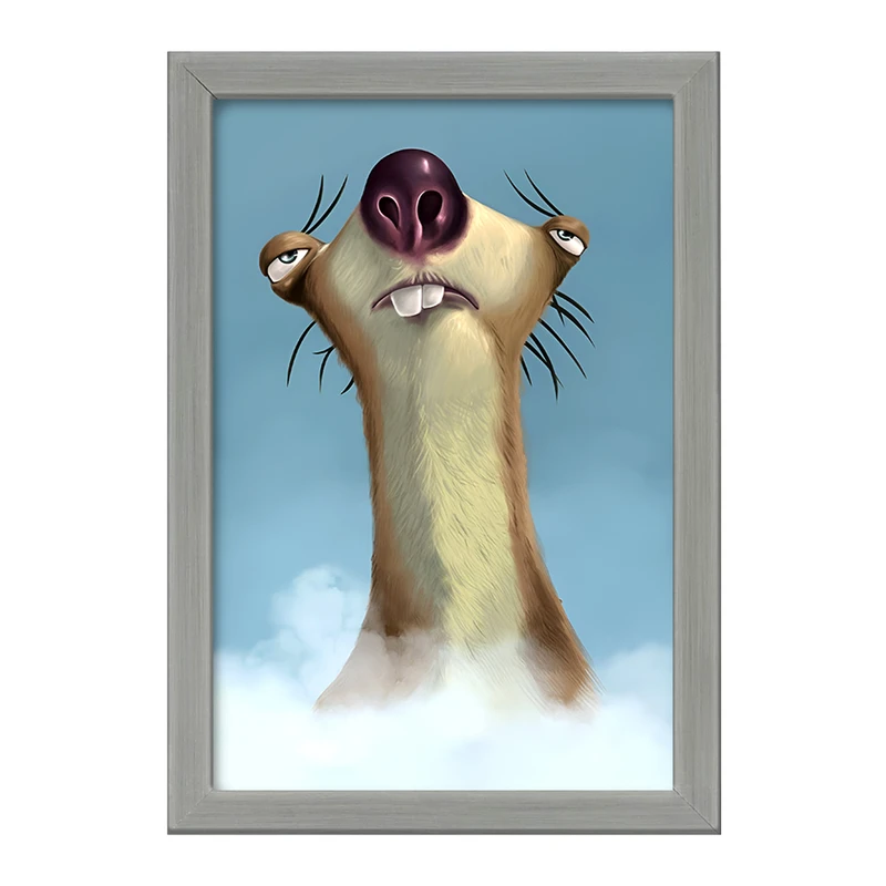 تابلو خندالو طرح سید عصر یخبندان کد F11029