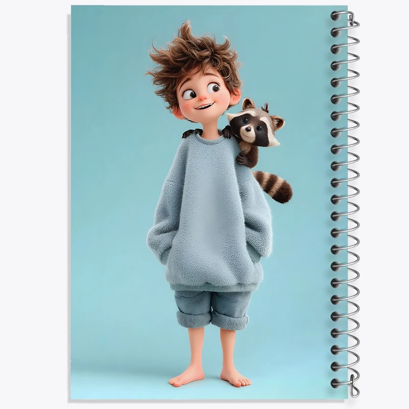 دفتر لیست خرید 50 برگ خندالو طرح دخترانه بامزه کد N8365