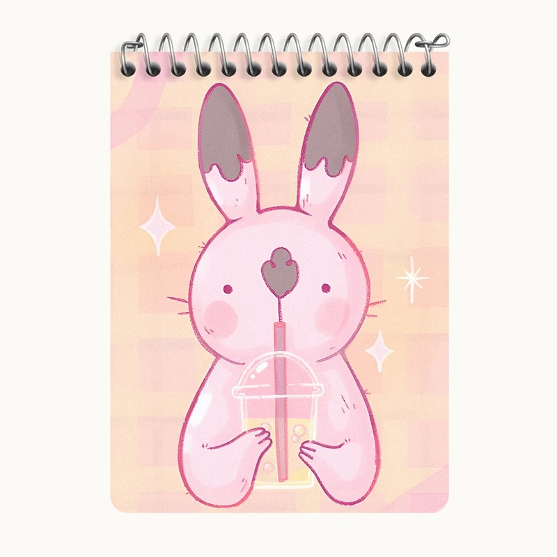 دفتر یادداشت 50 برگ خندالو طرح خرگوش بامزه کد N8143