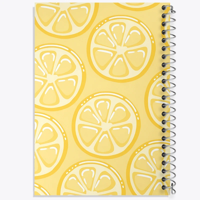 دفتر نقاشی 50 برگ خندالو طرح پترن لیمویی کد N9148