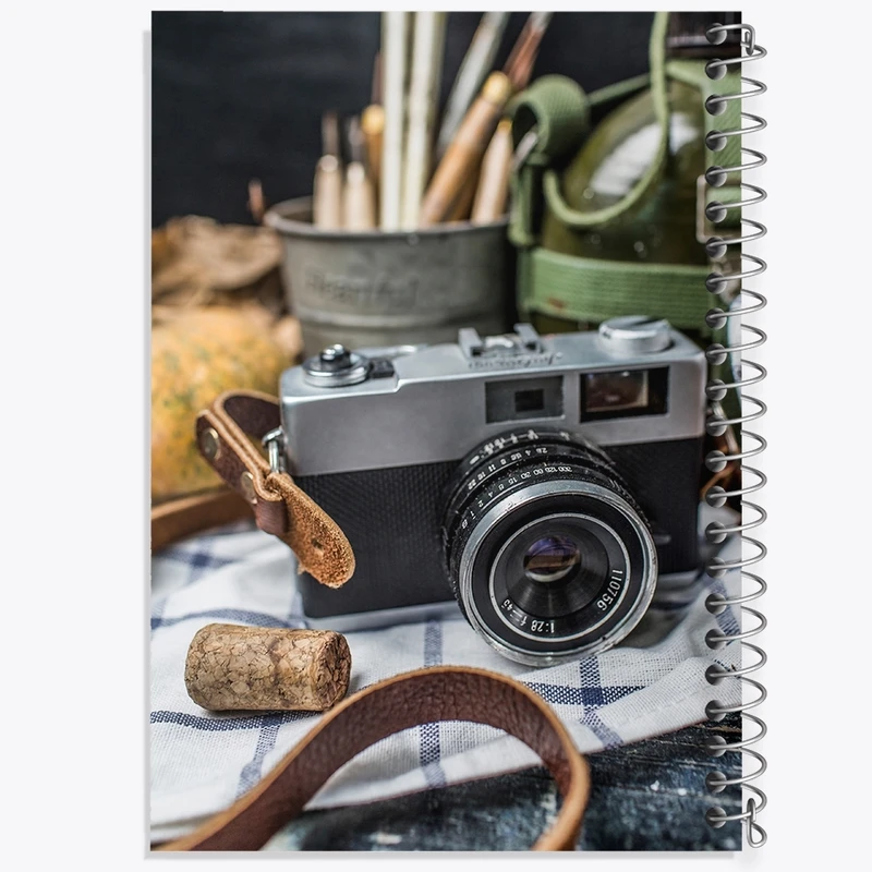 دفتر طراحی 50 برگ خندالو طرح عکاسی و دوربین عکاسی کد F1489