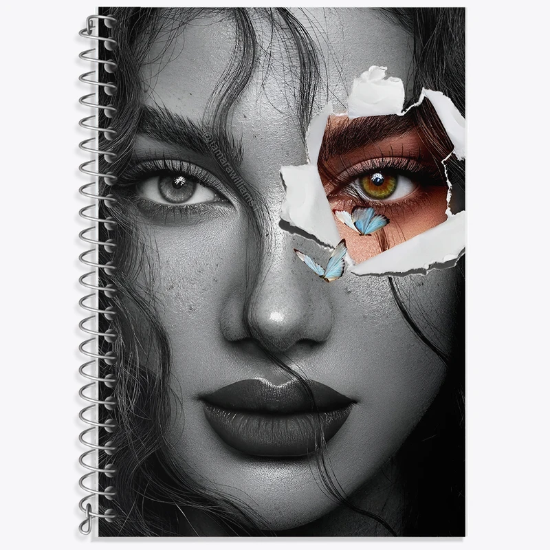 دفتر زبان دوخط 50 برگ خندالو طرح دخترانه کد F10708