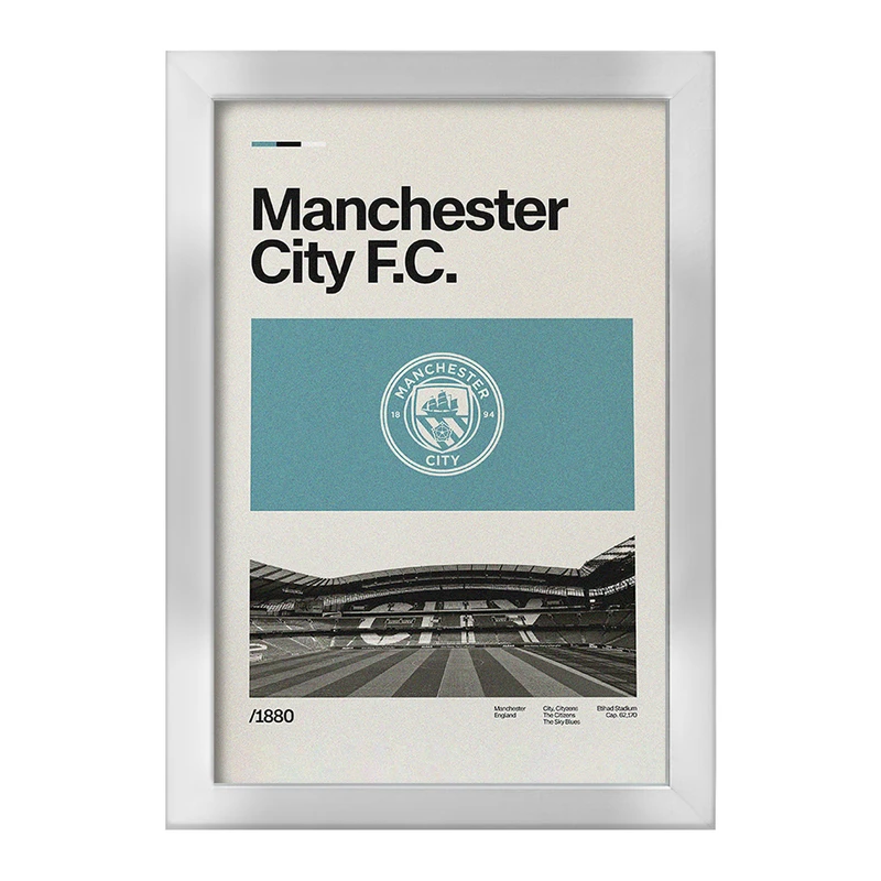 تابلو خندالو طرح منچستر سیتی (Manchester City) کد F13881