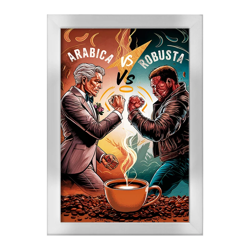 تابلو خندالو طرح قهوه (Coffee) کد F5922