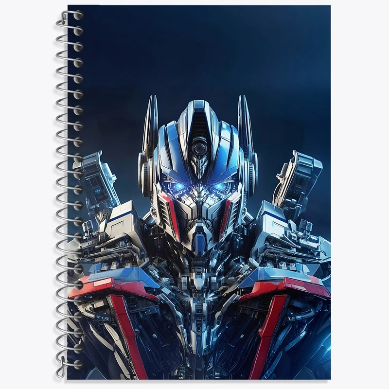 دفتر لغت 50 برگ خندالو طرح آپتیموس (Optimus Prime) کد F4760